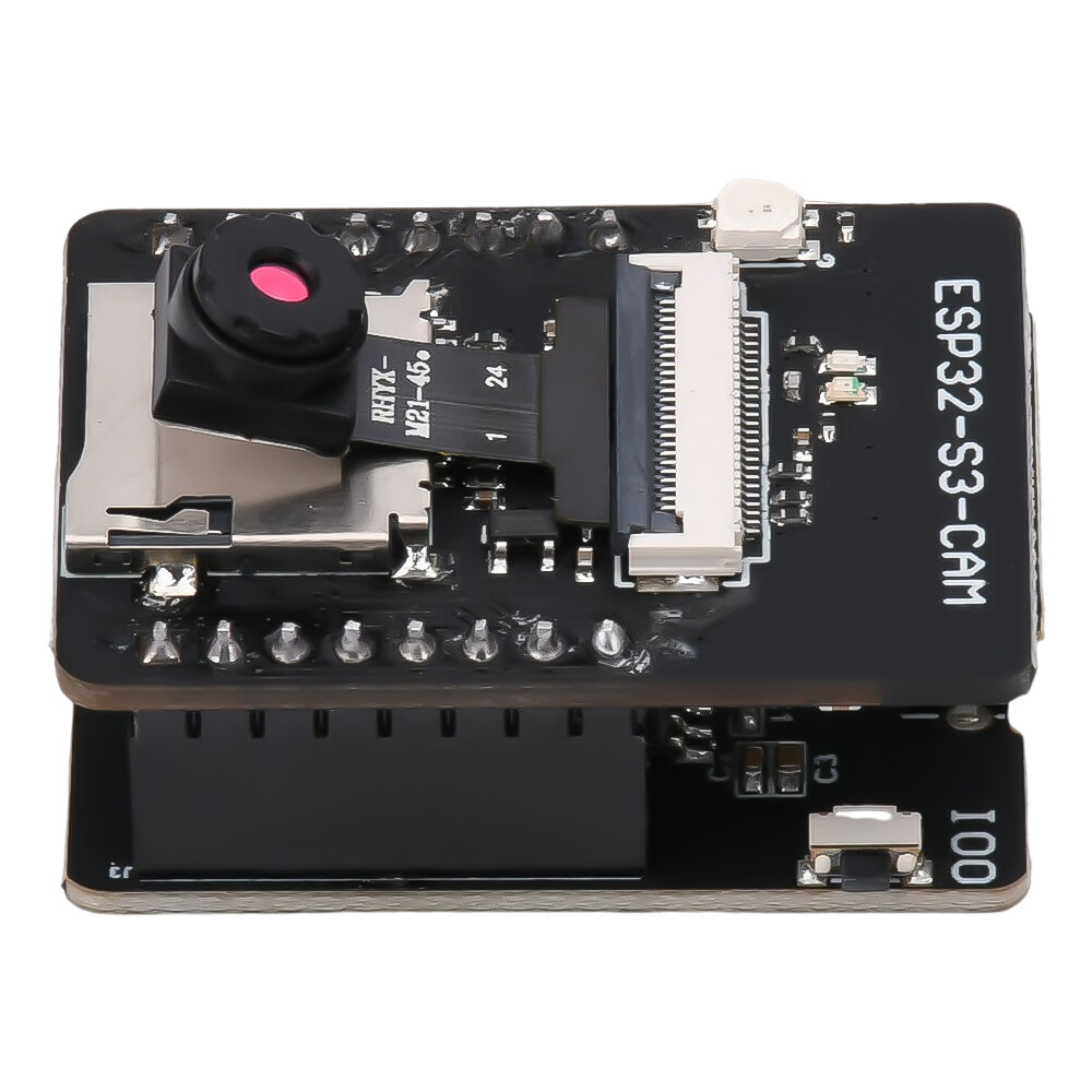 Aideepen ESP32-S3-CAM Development Board WiFi Bluetooth Module Onboard ESP32-S3-WROOM-1 N16R8 Module with 2640 Camera