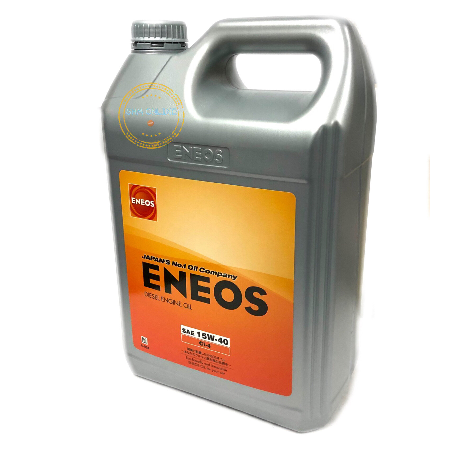 7 Liter ENEOS HDEO 15W40 DIESEL ENGINE OIL. API Ci4. 7l 15w40 Lazada