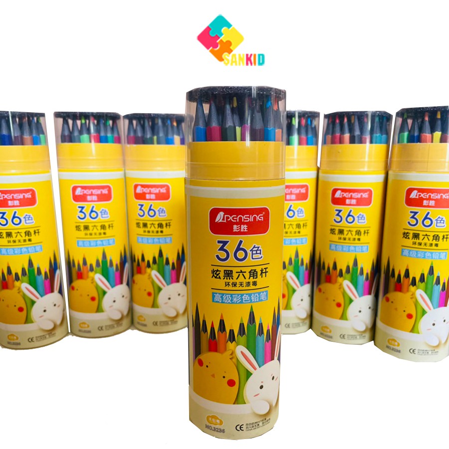 [Hoàn Tiền 10%]Hộp bút chì màu cao cấp 36 cây màu