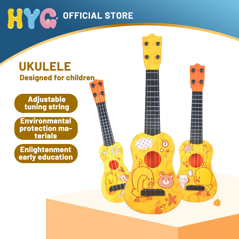 HYG Guitar Toys Duckling Guitar Kids Mini Ukulele Guitar Musical Toys Early Educational Toys Educational Games Musical Musical Instruments Gifts for Kids 3age+