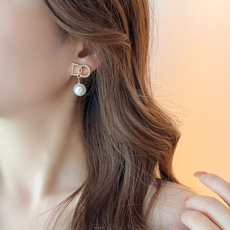 Korean Style Ins Trend High-end Stud Earrings