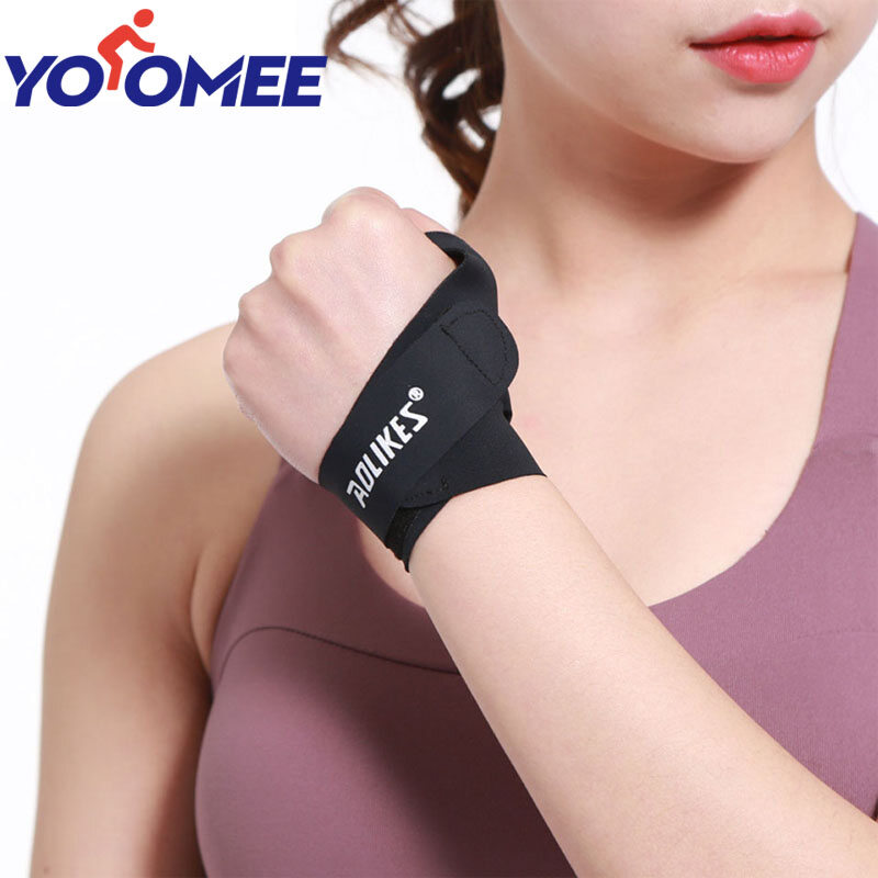 Yoomee 1PCS Elastic Bandage Wrist Support Thumb Hand Brace Finger Splint Tennis Weightlifting Wrist Protection Finger Splint