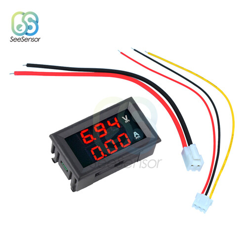Dc 100v 10a Mini Digital Voltmeter Ammeter Dual Led Display Digital Voltage Current Meter Tester Gauge