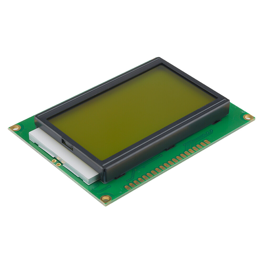 Aideepen 12864 LCD Display Module 5V 8X4 Character GB Chinese Character Library AIP31020 Controller for Pos Machines/Doll Machines/3D Printers and More