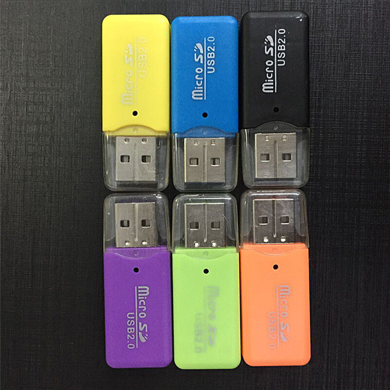 Hebeanna Eioce 【Eqrbtl】Hot USB Mini SD/MMC Đầu Đọc Thẻ Nhớ 480Mbps Cho Máy Tính Máy Tính Xách Tay