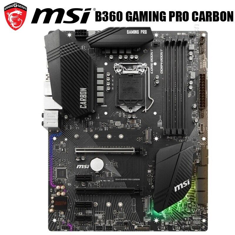 Msi b360 gaming pro carbon обзор