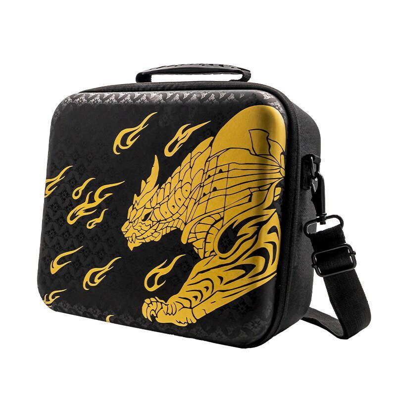 Monster Hunter Rise Nintendo Switch Oled Carrying Storage Case Large Capacity Pouch Protective Bag for NS Switch Accessories