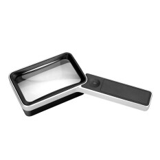 Đèn Gương Trang Điểm 6LED Hình Chữ Nhật Cầm Tay Sạc USB 3 Cổng Chiếu Sáng Độ Sáng Kính Lúp