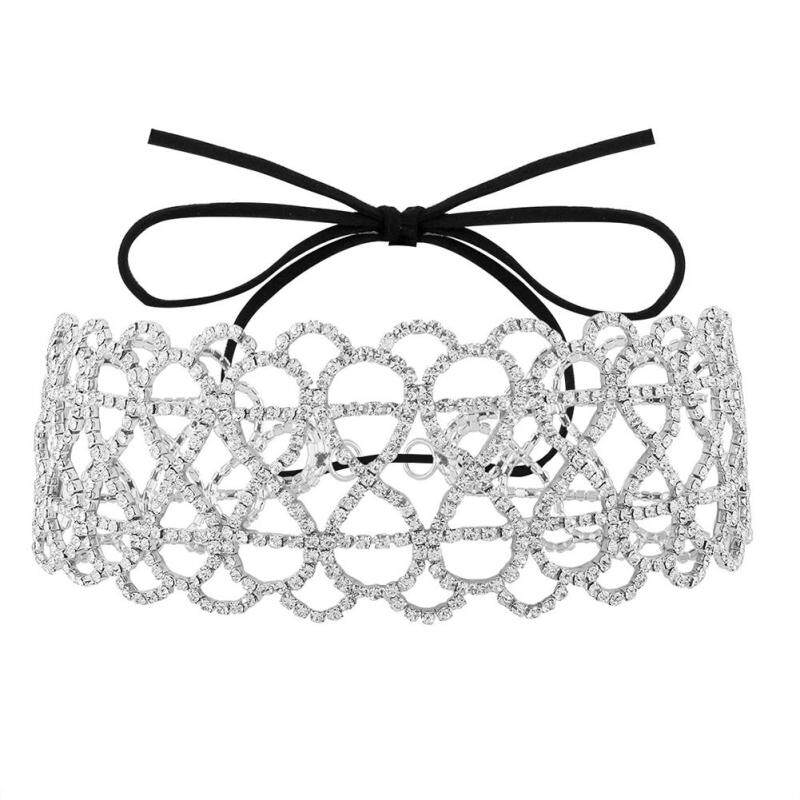 Thời trang Nữ Chuỗi Chun Cổ Mặt Dây Chuyền Choker Yếm Vòng Cổ Trang Sức