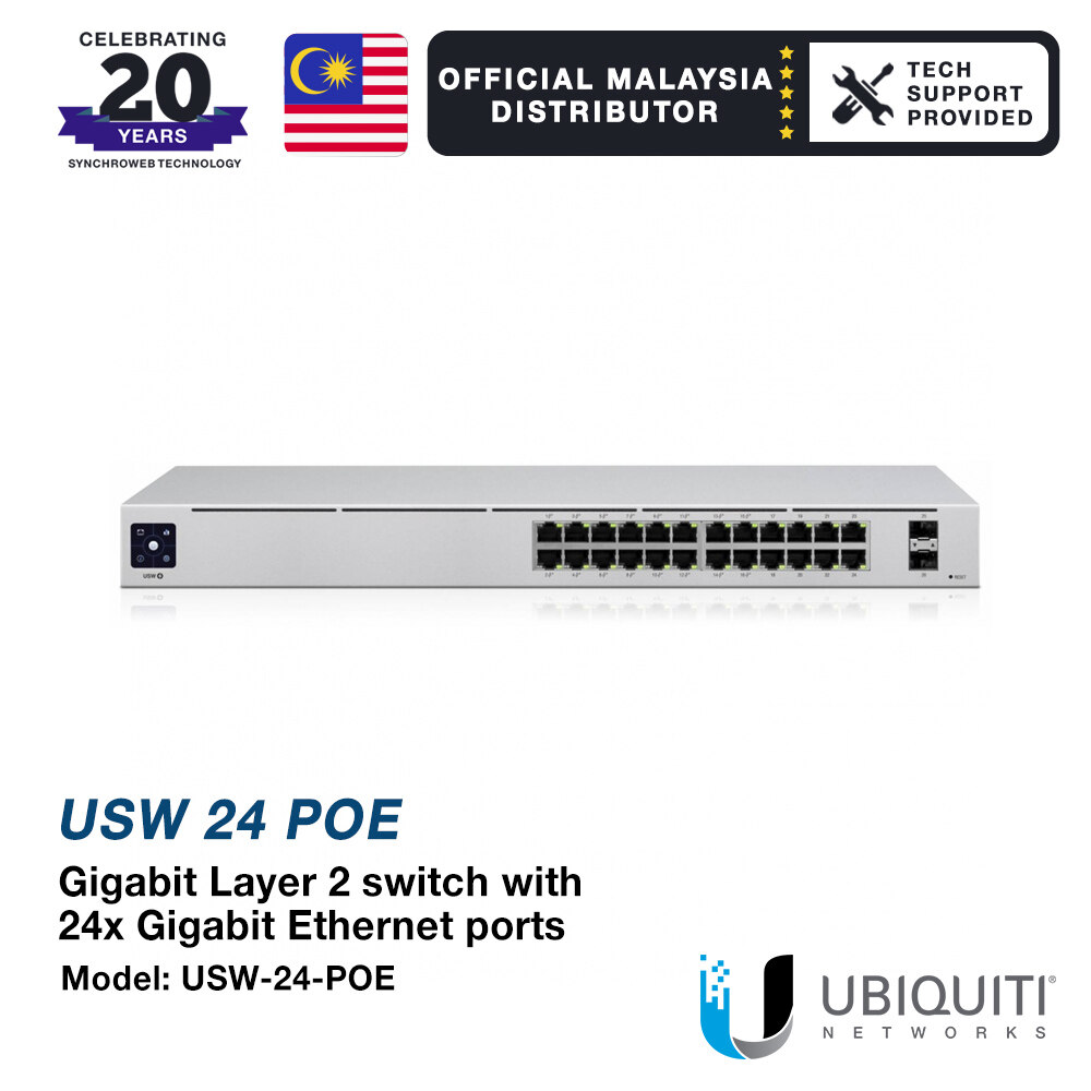 Usw Pro 24 Poe Ubiquiti Unifi 24 Port Poe Pro Switch