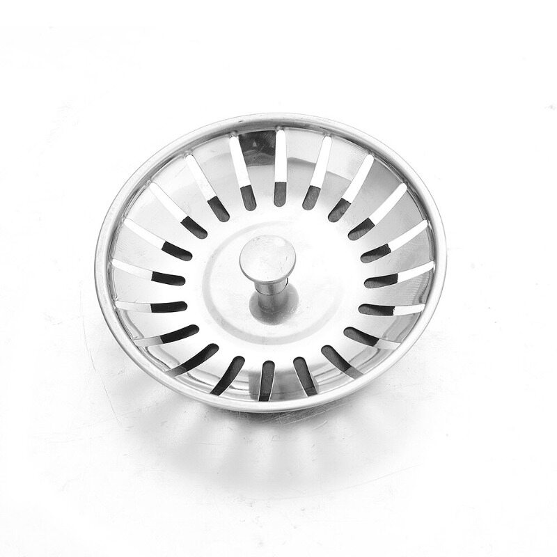 Kitchen Sink Filter Stainless Steel Pool Bathtub Drain Strainer Hair Catcher Stopper Waste Sink Filter Kitchen Tools Accessories