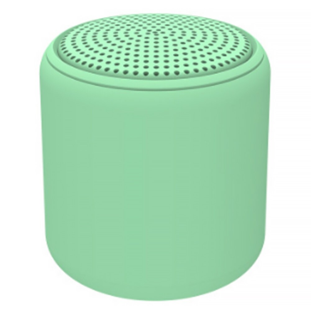 {hot} TWS Bluetooth  Compatible Speaker Multi  Color Wireless Subwoofer Small Speaker Macaron Mini Loudspeaker With Lanyard Rope
