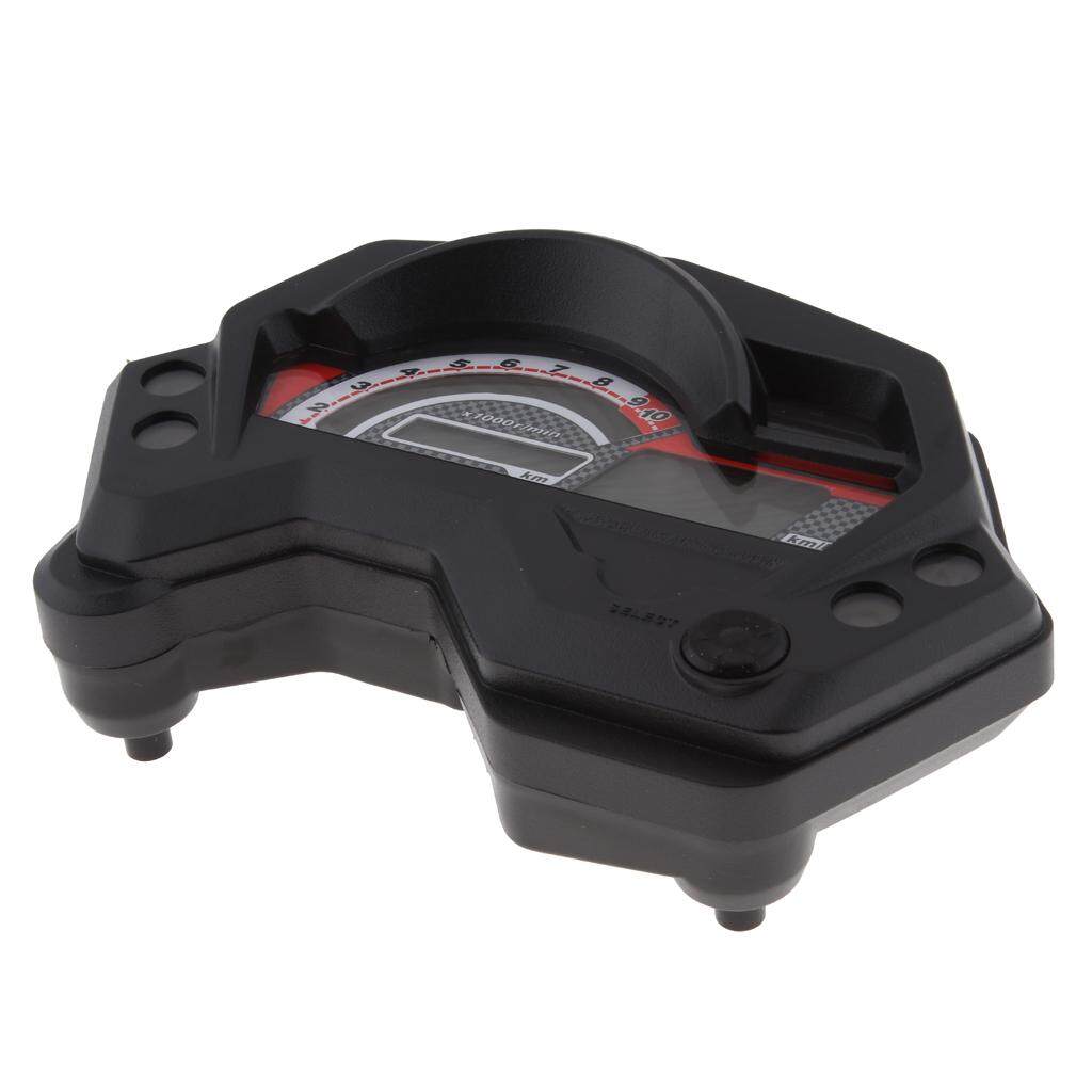 Homyl LCD Spidometer Digital Tachometer Pengukur Odometer untuk Yamaha FZ-16 Fazer