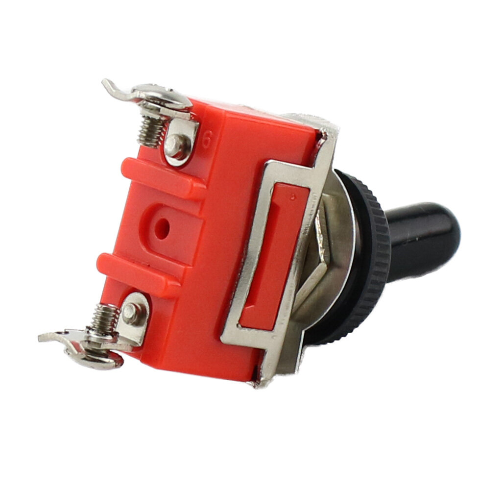 AC 250V 15A 2-pin DPDT On/Off 2-bit Mini Toggle switch E-TEN1021 Orange