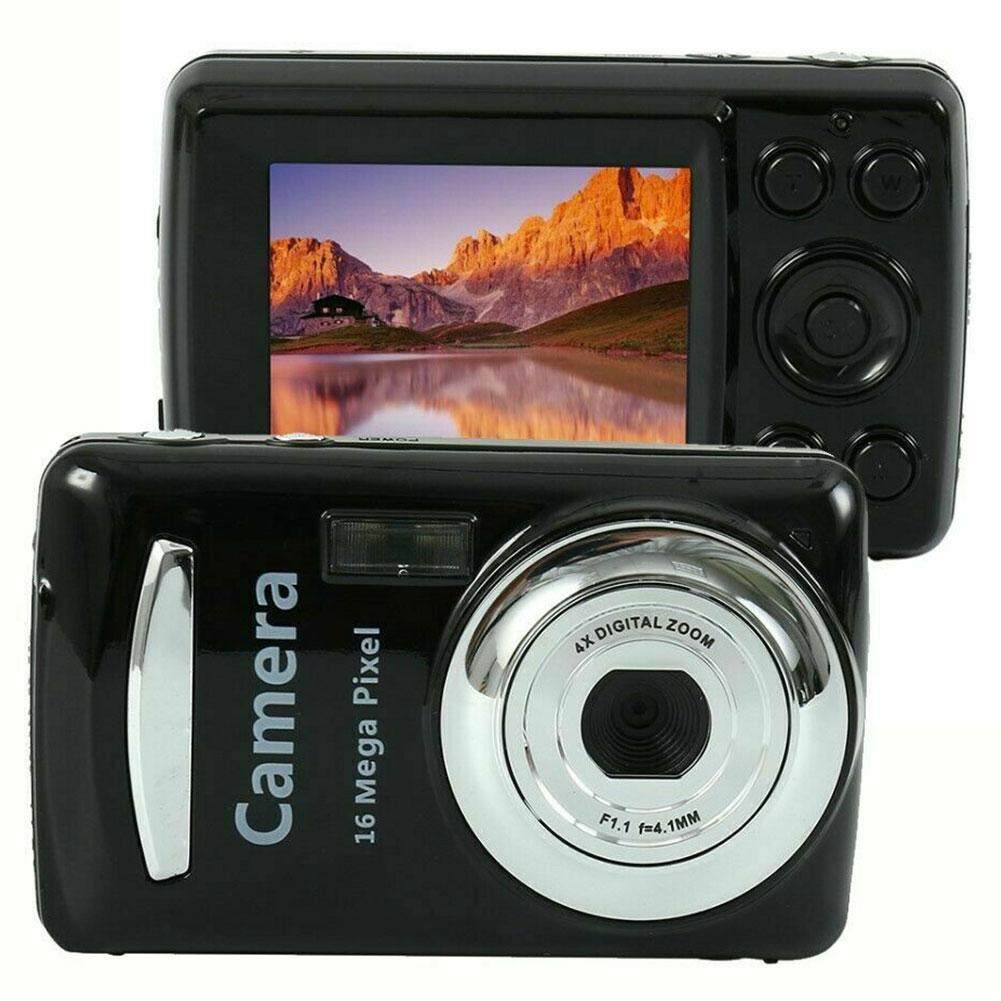 Máy Ảnh Kỹ Thuật Số Tiện Dụng Cầm Tay Bền Dễ Dàng Sử Dụng Chạy Pin LCD TFT 16 Megapixel Siêu Nhẹ Độ Phân Giải Cao 2.4 Inch Màu Đen Siêu Nhẹ 16 Megapixel
