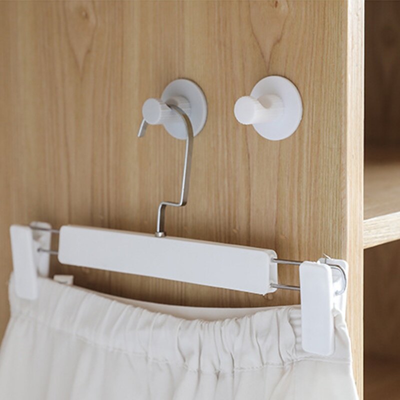Self Adhesive Wall Hook Round Strong Storage Sticky Hooks For Hat Coat Kitchen Bathroom Hanger Hooks