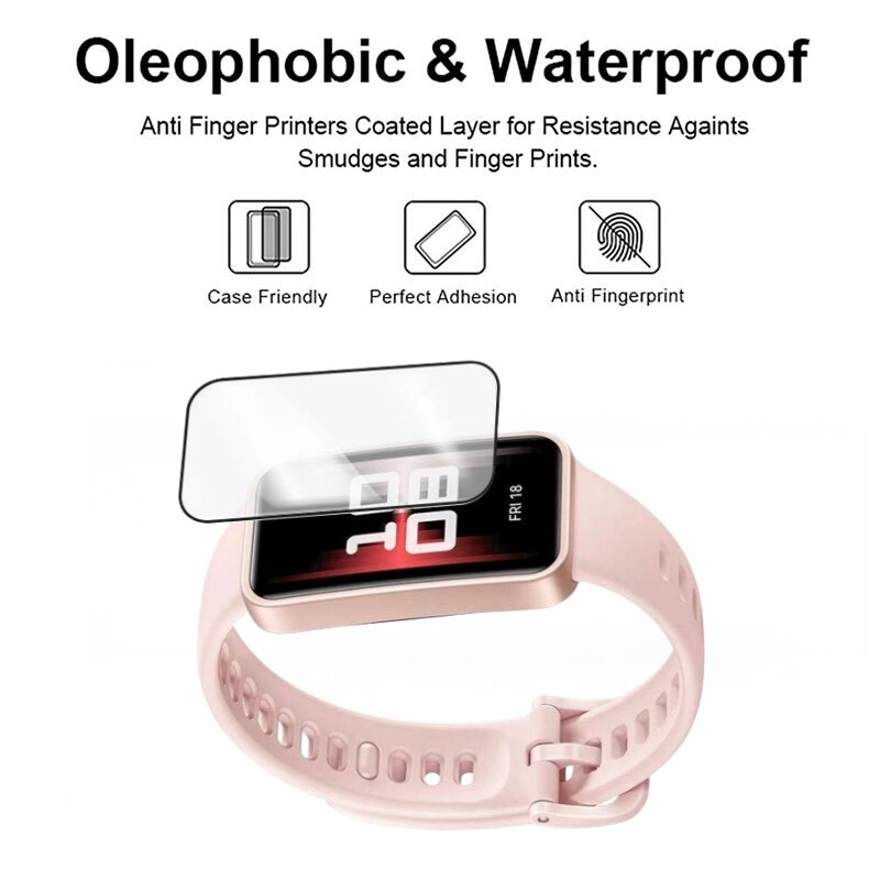 Bao phủ toàn màn hình bảo vệ cho Huawei ban nhạc 9 Hydrogel mềm phim 3D miếng dán tràn viền chống xước phim bảo vệ cho Huawei ban nhạc 9 không phải Kính
