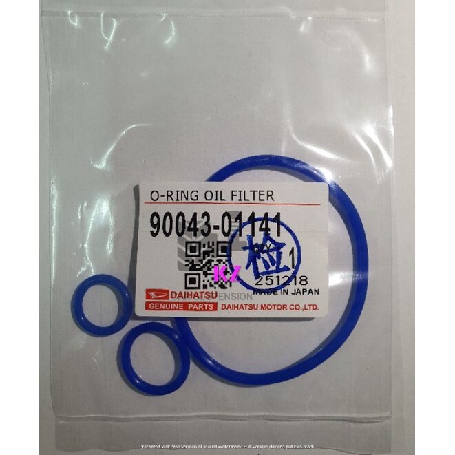 Oil Pump ORing / Oil Filter Adapter O Ring Silicone Perodua Kancil