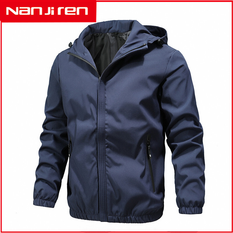 Áo Khoác Gió Nhẹ Nam Nữ 2 Lớp Có Mũ Chống Nắng Màu Xanh Trắng Adidas Thể  Thao – Áo Khoác Dù Nam Nữ Form Xuông Có Dây Rút | - Hazomi.com -