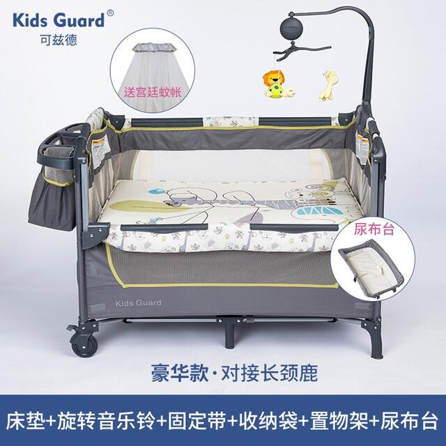 drop side travel cot