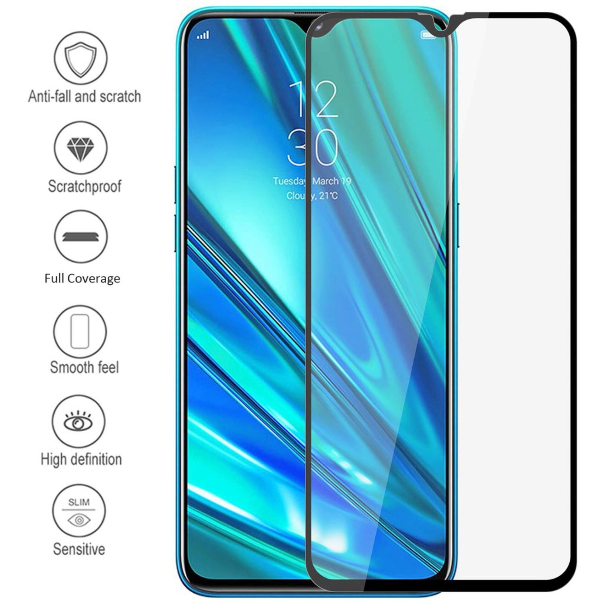 realme 5i screen glass