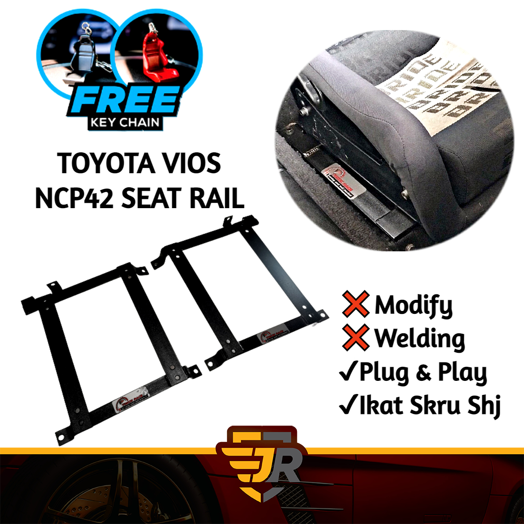 Planted Seat Bracket SB119PA - Passenger Side Bracket For Nissan Skyline R32/R33 & Aftermarket Seats