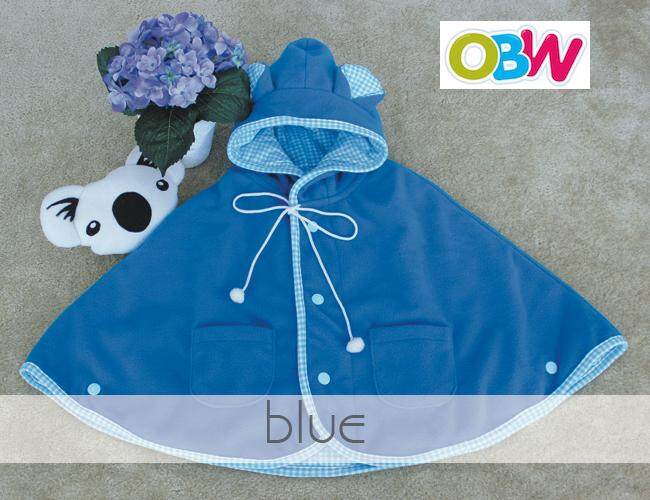 Authentic Cuddleme Baby Cape (blue) By Onebabyworld