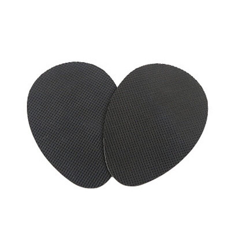 2 Pairs Insole Wear-resistant Tendon Rubber Sole Non-slip Stickers High Heels Forefoot Anti-skid Pad Sole Anti-slip Pad Unisex