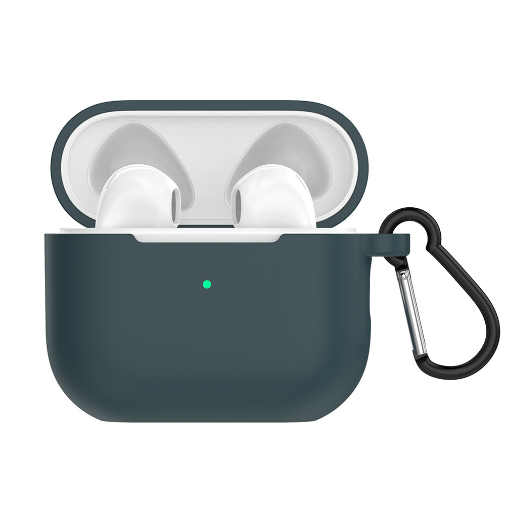 Elastic Silicone Headset Protective with Lanyard Hokk Wireless Headphone Protector Anti-lost Bluetooth-compatible Headset Case for Apple Airpods Pro 2