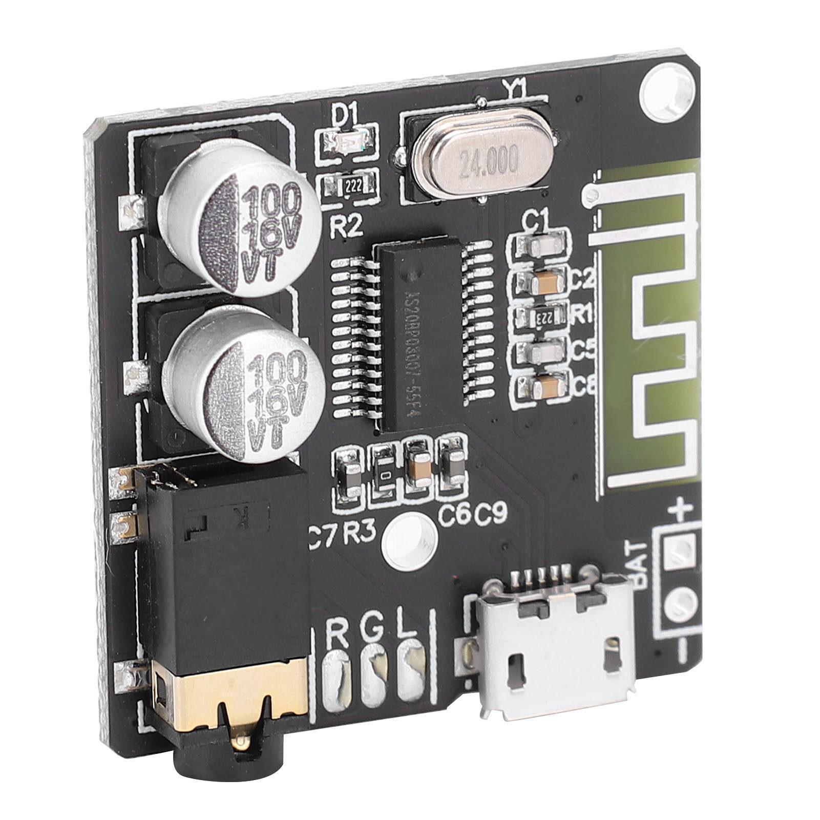 Decoder Board Bluetooth 5.0 Receiver Dual‑Channel Speaker Audio Amplifier Refit Module