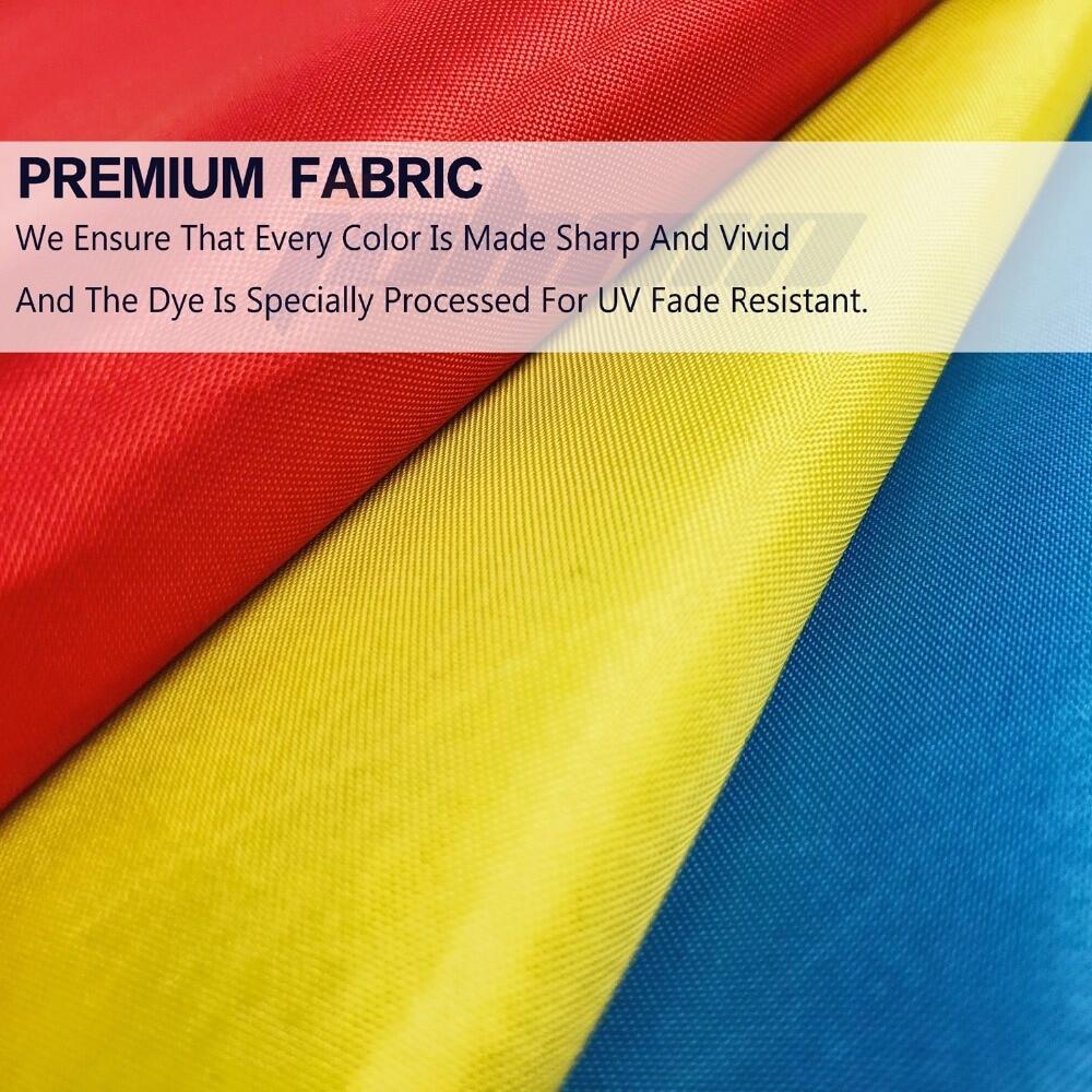 60X90cm 90X150cm White-Blue-White Flags