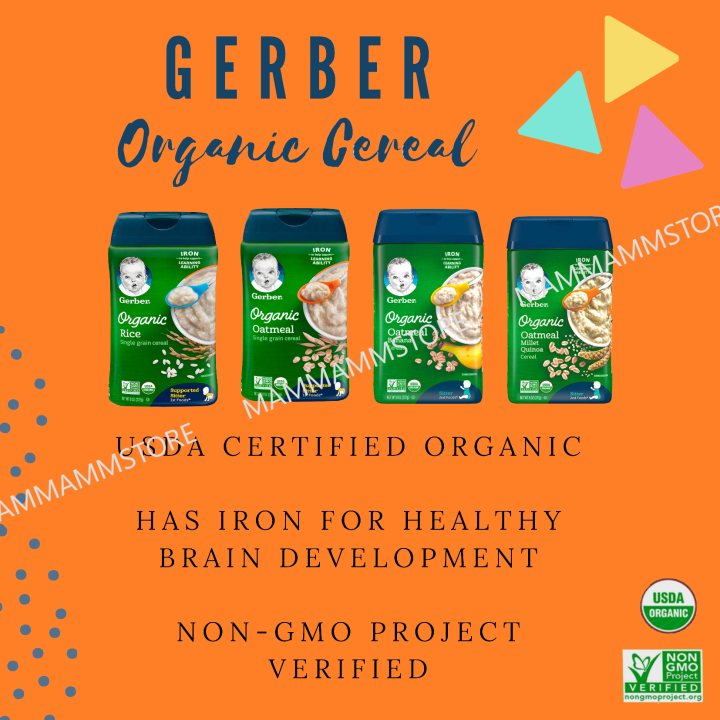 gerber quinoa cereal