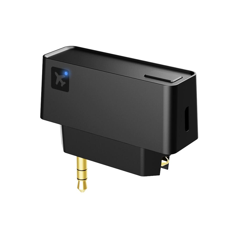 Bluetooth 5.0 Airplane Airline Flight Adapter Transmitter For Sennheiser Bluetooth Headphones Headsets Earphones TWS Earbuds