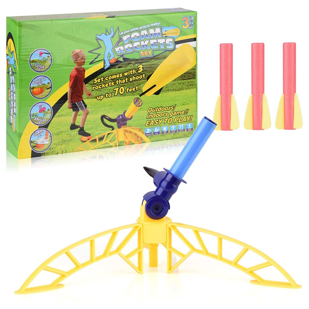 air pump rocket launcher toy