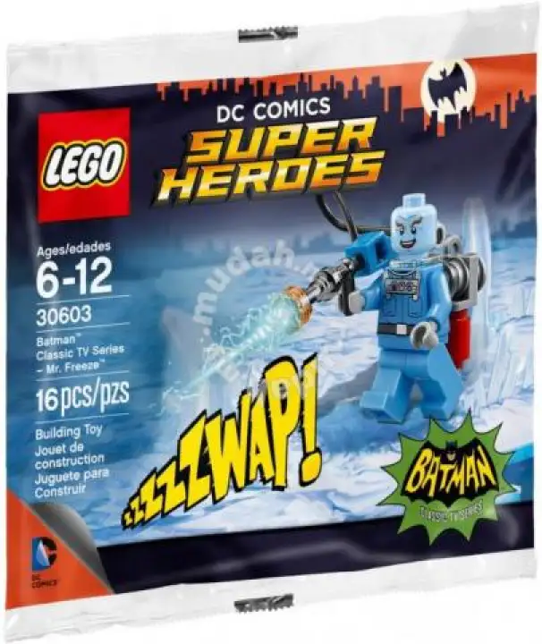 lego mr freeze minifigure