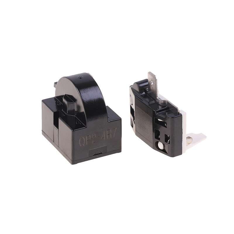 Maraa 2PCS QP2-4.7 PTC Starter Relay Refrigerator Starter Relay And Overload Protector