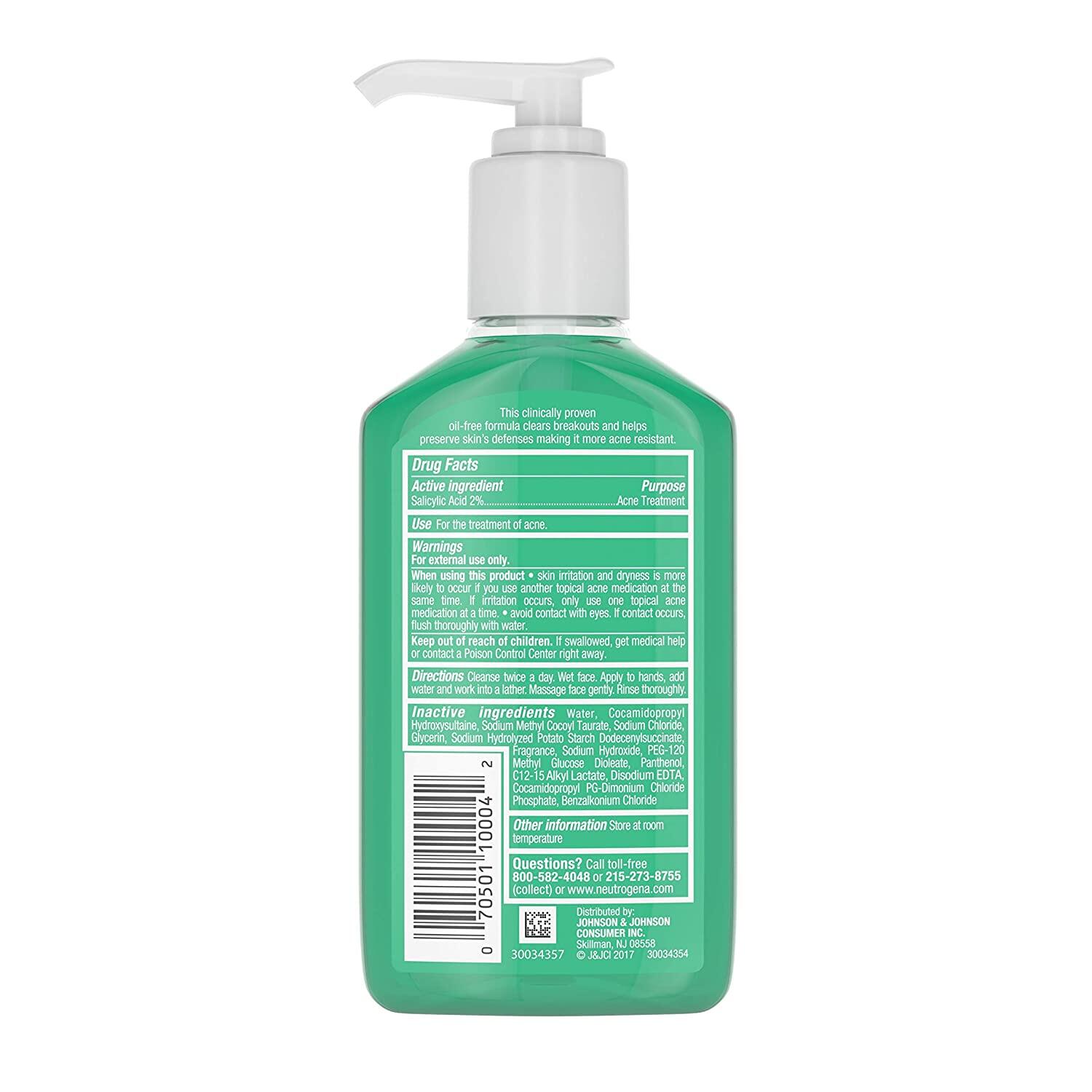 Neutrogena Oil Free Acne Stress Control Power Cream Face Wash Acne Proofing Daily Facial Scrub Facial Gel Cleanser Mineral Based Facial Gel Lazada Lazada