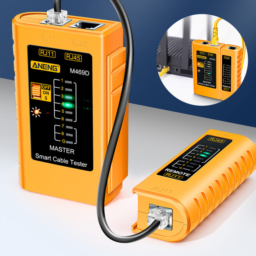 Cable Lan Tester Network Cable Tester RJ45 RJ11 LAN Cable Tester Networking Tool Network Repair
