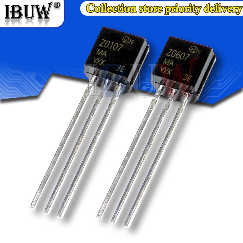 10pcs z0107ma z0107na z0607ma to92 to-92 z0107 z0607 0107ma 0607ma 集成电路