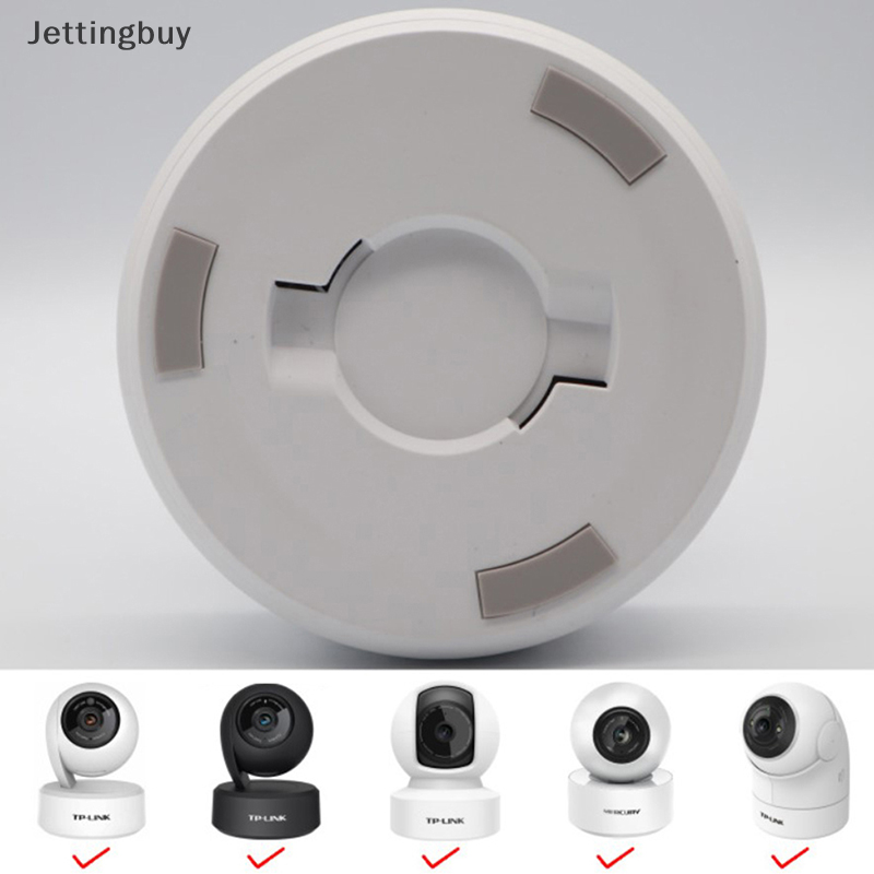【Jettingbuy】 Flash Sale Security Camera Base Bracket Smart Camera with Screws Sticking Hoisting Wall Hanging Inverted Installation Stand