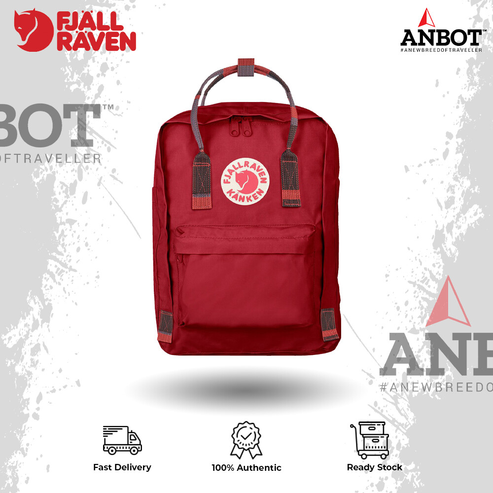 Backpack Kanken Deep Red Random Blocked Fjallraven Kanken Laptop