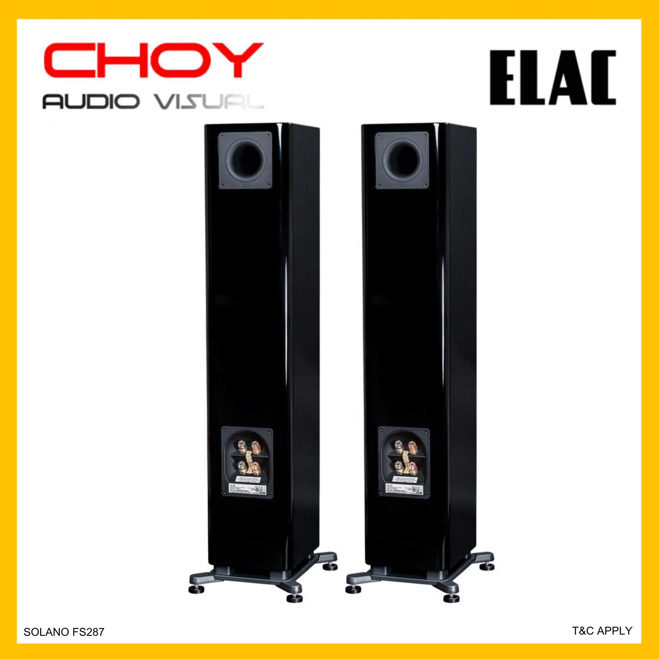 ELAC Solano FS287 Floorstanding Speaker Made in Germany Local Supplier  Warranty Speaker 40-300W Power Consumption Speaker 1 Year Warranty Speaker  - Lazada | Lazada