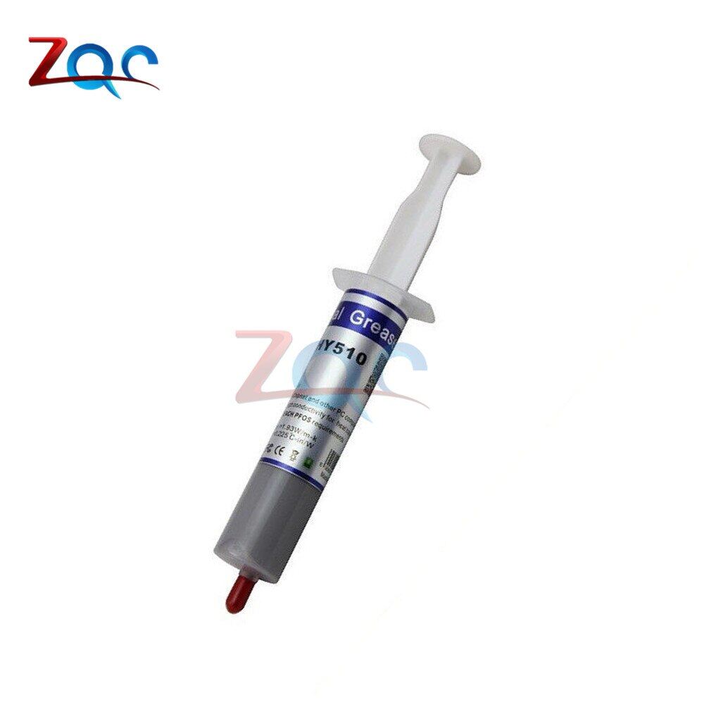 HY510 30g Grey Thermal Conductive Grease Paste Compound Silicone for GPU CPU Chipset Cooling Silicone grease