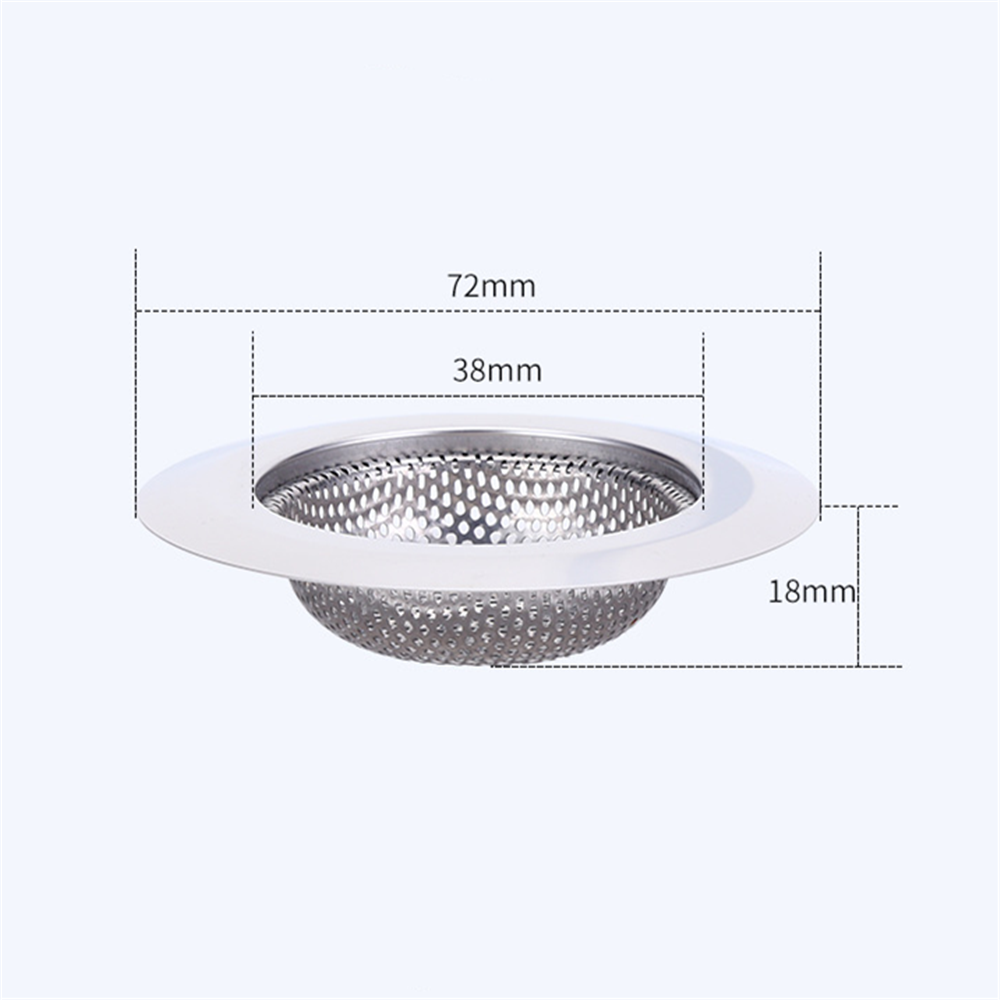 Stainless Steel Sink Garbage Strainer Metal Sinks Strainer Drain ...