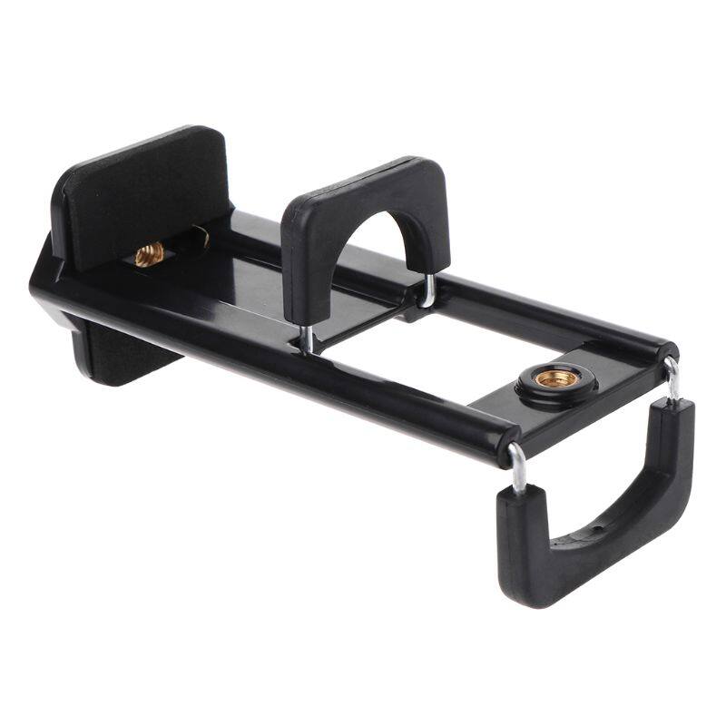 Tripod Mount Clamp 1/4'' Thread Stand Tablet Phone Holder Bracket Adjustable Extendable Adapter for Apple iPhone iPad Samsung Huawei Xiaomi