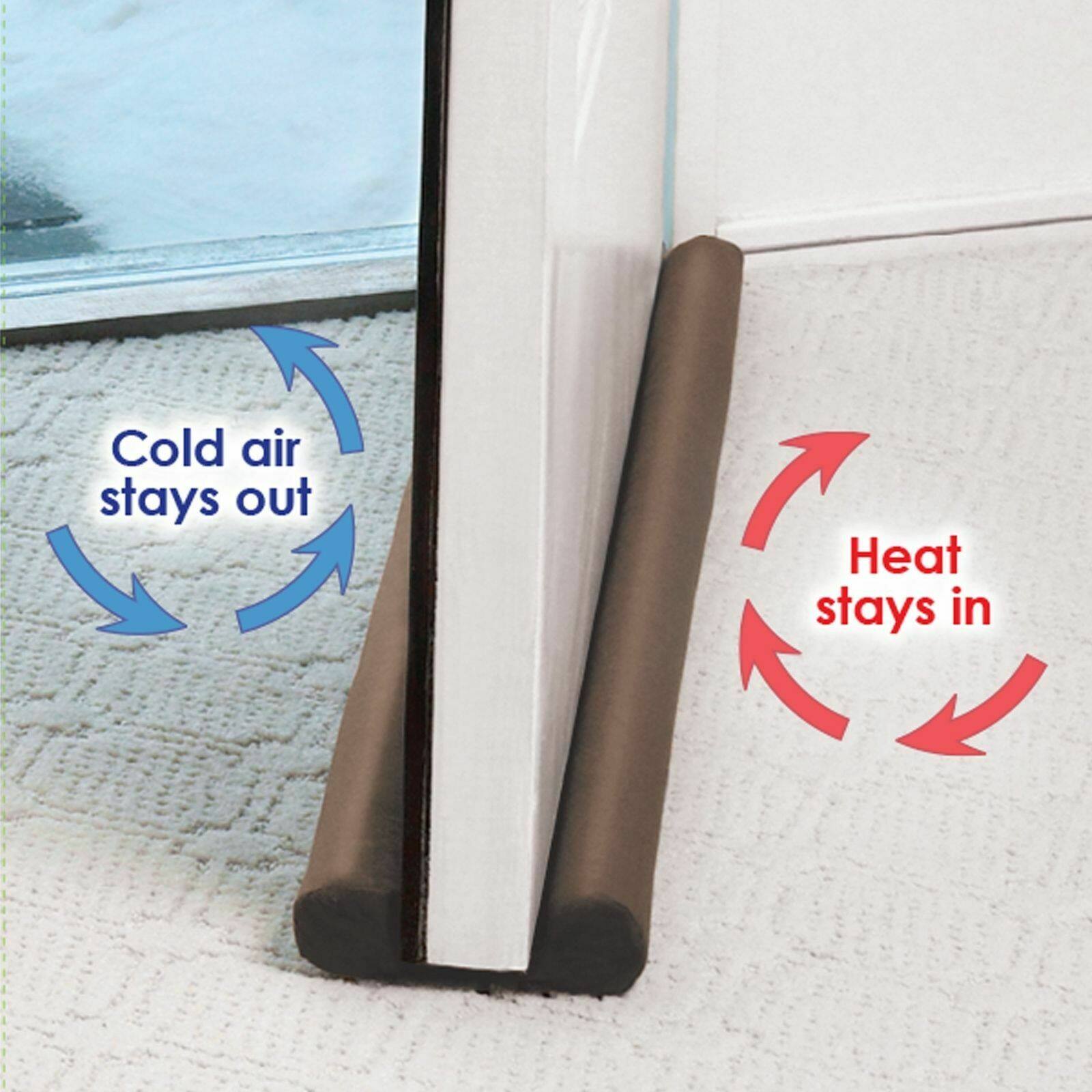 Miếng Bịt Chặn Gió Chống Bụi Stopper Cách Điện Tấm Bảo Vệ Cửa Sổ Bên Trong Hoặc Bên Ngoài Cửa Ra Vào Và Cửa Sổ Chặn Bụi Dải Lau Cửa Có Thể Điều Chỉnh, Ngăn Chặn Côn Trùng