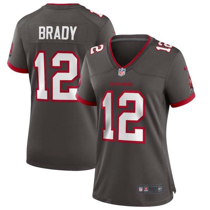 pewter tom brady jersey