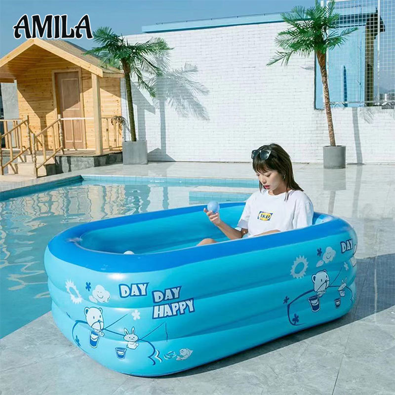 AMILA Home pool, baby inflatable pool, children's inflatable pool, kid bath