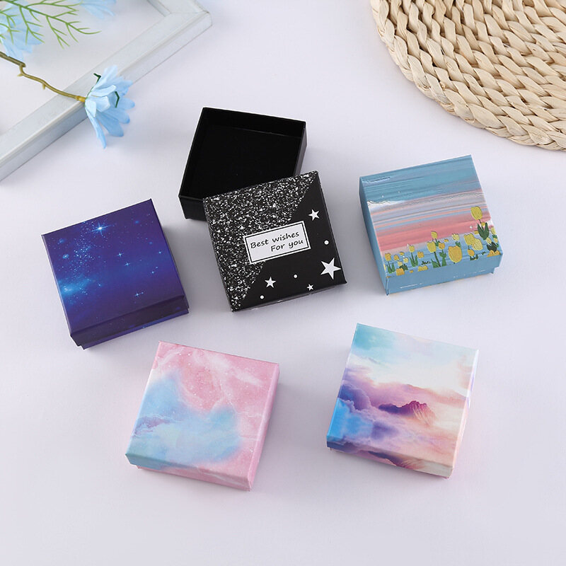 Jewelry Box Packaging Box Organizer Case Storage Container Jewellery Packaging