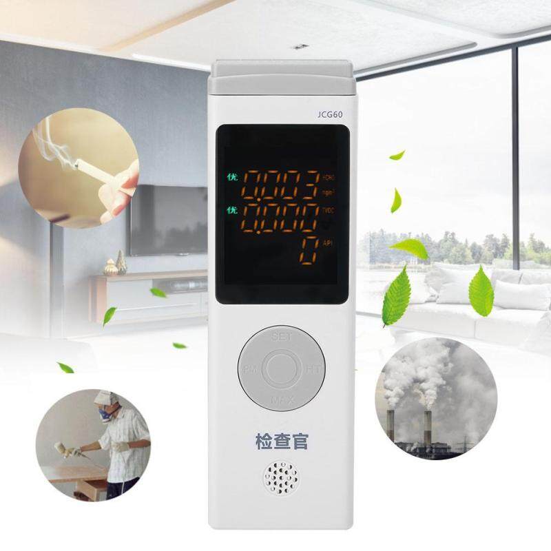 Bảng giá Chuyên nghiệp TVOC Formaldehyde Báo Không Khí Gia Auality Màn Hình TVOC HCHO Đo Tự Động Đo